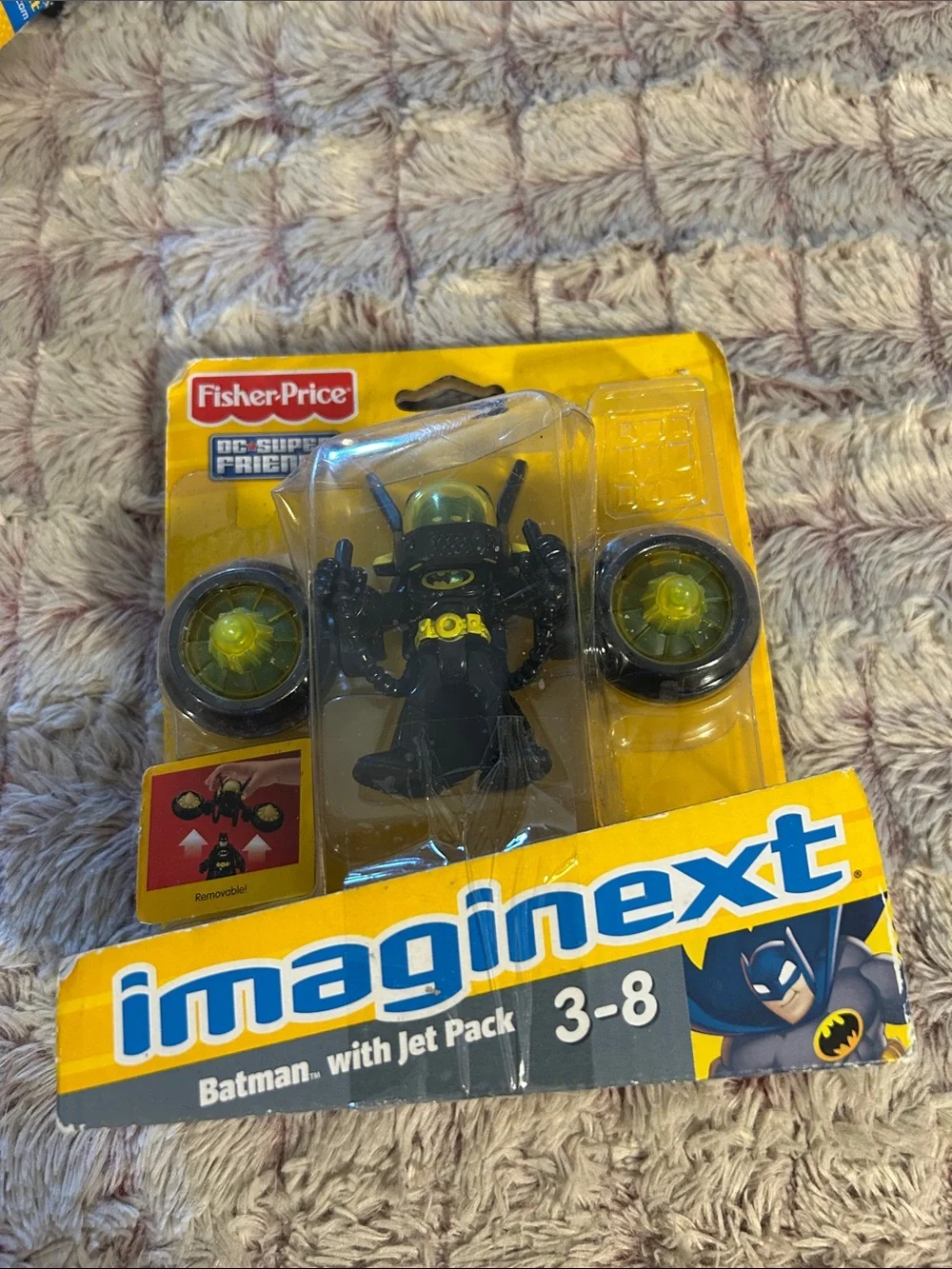 Fisher-Price Imaginext Batman Jetpack Figure - Black & Yellow